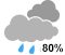 Rain (80%)